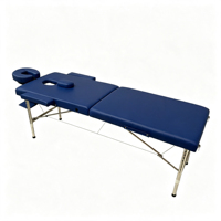 Meistverkaufter Verstellbarer Klappbarer Edelstahl Multifunktionaler Massagetisch Hochdichter Schaumstoff Tragbarer Kommerzieller Spa-Schönheits-Fitness-Tisch