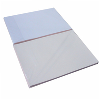 Papel de Transferencia Térmica por Sublimación de Secado Rápido A4 120g de Alta Calidad Paper King, Hojas con Reverso Rosa