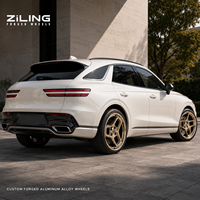 Rines de Aleación Forjados Monobloque Personalizados ZL Diseñados para Genesis GV70 de 19, 20 y 21 Pulgadas, Cóncavos Profundos, Personalizados, Compatibles con OEM, Posventa