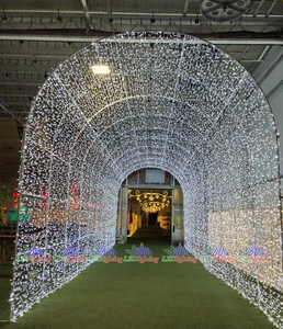 <span class=keywords><strong>Obbo</strong></span> 2024ไฟอุโมงค์แบบโค้ง LED ไฟสำหรับเดินผ่านเทศกาลฤดูใบไม้ผลิปีใหม่มีดีไซน์ตามต้องการ - Product Image 2