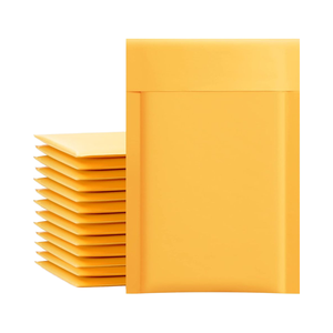 4x8 inch bong bóng màu vàng bưu phẩm 50 gói tự niêm phong cửa hàng số lượng lớn thư vận chuyển túi chống rách Doanh Nghiệp Nhỏ gửi thư - Product Image 1