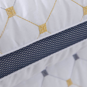 Sarung bantal berlapis dengan penutup serat mikro mengisi OEKO-TEX standar 100 <span class=keywords><strong>Hotel</strong></span> mewah kualitas bagus bantal tempat tidur katun - Product Image 5