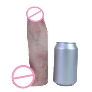 OS-ABJ5125 Double-Layer Design Ingrid 8.31in Ultra-Realistic <b>Dildo</b> Silicone Material for a Lifelike Experience with Suction Cup - Product Image 1