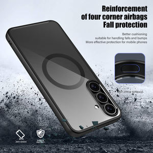 פרמיה מותאם אישית ברור במקרה טלפון עם טעינה אלחוטית מגנטית עבור s2525 בתוספת כיסוי אחורי אולטרה מסוגנן - Product Image 5