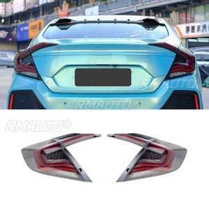 Para Honda Civic 10.ª generación 2016-2021, luz diurna LED, faro antiniebla impermeable, conjunto de luces traseras para coche, kit de carrocería - Product Image 3