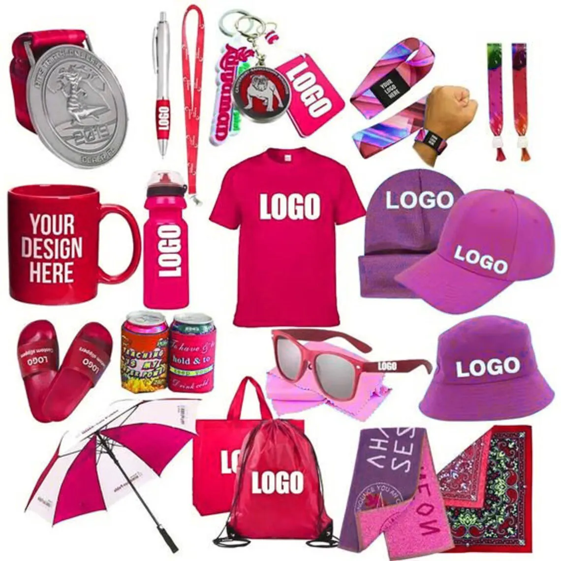 Customized Advertising Welcome Gifts Set Novelty Business Giveaways Marketing Promotional Gifts Items With Logo