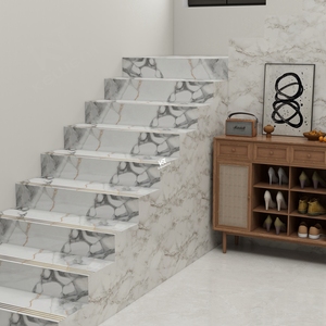 Carreaux <span class=keywords><strong>de</strong></span> sol antidérapants pour escaliers, design moderne <span class=keywords><strong>de</strong></span> Foshan, 470x1200, polis, antidérapants, plaqués or, blancs - Product Image 5