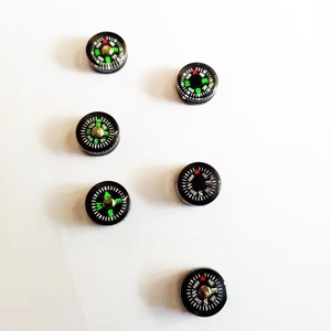 Pointer Compass 12mm Glow In Dark Hiking Navigation Tool Plastic Material - Product Image 4