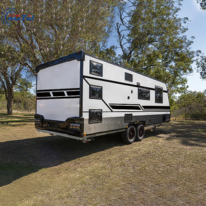 <span class=keywords><strong>Remorque</strong></span> de voyage 22Ft <span class=keywords><strong>Semi</strong></span> Off Road Caravan 4X4 Grande taille 4 couchettes Camping-car Rv Camping Camper Van - Product Image 5
