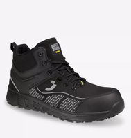 Chaussures de sécurité industrielles pour hommes, mi-montantes, MILOS, S1P ESD SRC, embout composite, anti-perforation