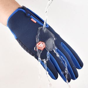 Vente en gros de gants d'hiver pour hommes avec écran tactile résistant au vent et aux doigts fendus sport de pêche conduite moto ski antidérapant - Product Image 4