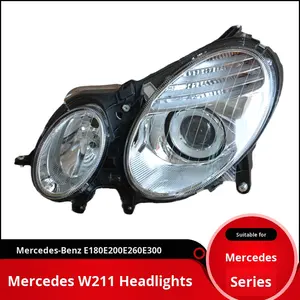עבור mcedes-benz <span class=keywords><strong>w211</strong></span> 2005-2008 חדש 12v חזית אור e180 e200 e300 6000k טמפרטורה צבע h10 צורה 6000 lm 35w w - Product Image 3