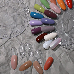 120pcs Detachable <b>Nail</b> Plate Display <b>Nail</b> Art Practice Color Card Board Design Style <b>Nail</b> Pieces and Color Cards - Product Image 5