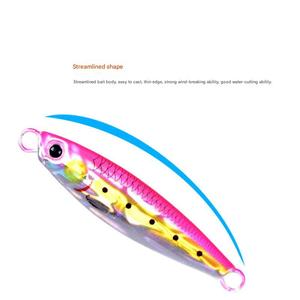7g 10g 15g 25g 30g 40g 60g 80g 3D imprimé rivage coulée longue distance flottant métal jigging plomb poisson leurre - Product Image 4
