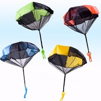 Mini soldat Parachute à lancer à la main, jouets de plein air, jeu éducatif de Sport de Parachute volant pour enfants