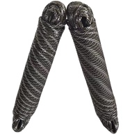 Vente en gros de cordon de parachute en polyester tressé de 4mm 100m 550 cordon de parachute pour le camping en plein air