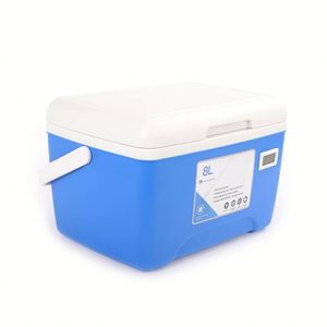 Custom Modern PP 8L Reusable Water Resistant Mini Portable Cooler <b>Box</b> for <b>Camping</b> Picnic Fishing BBQ - Product Image 5
