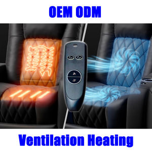 Cojín de Asiento 2 en 1 con Función de Refrigeración y Calefacción, Sistema de Ventilación con Doble Ventilador, Cojín Eléctrico de 29 V CC, Apto para Sofá y Silla - Product Image 2