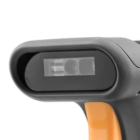 Lecteur de codes-barres portable sans fil BT CCD de qualité industrielle avec station de charge pour les opérations d'entrepôt
