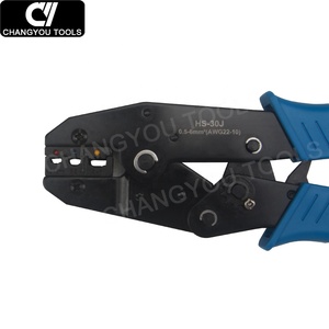 เครื่องมือจีบสายไฟขนาดเล็กเกรดอุตสาหกรรม HS-30J สำหรับสายขนาด AWG 22-10  แบบใช้มือ  รองรับ OEM และ ODM - Product Image 5