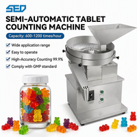 Machine de comptage de gélules et de comprimés semi-automatique électronique intelligente, 10-20 fois/min, fabriquée en Chine