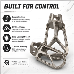 Reposapiés para Motocicleta, Pedales para <span class=keywords><strong>KTM</strong></span> <span class=keywords><strong>SX</strong></span> <span class=keywords><strong>125</strong></span> 150 250 SXF XC 250 EXC 450 <span class=keywords><strong>Motocross</strong></span> Pit Dirt Bike, Piezas y Accesorios para Reposapiés Delanteros - Product Image 3