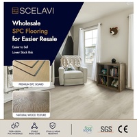 22mil Nutzschicht Rutschfester Wasserdichter SPC-Bodenbelag Klick-Vinylplanken für den Innenbereich Großhandel Export