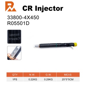 Injecteur common rail EJBR05501D 33800-4X450 R05501D pour moteur Bongo K2900 2.9L - Product Image 6