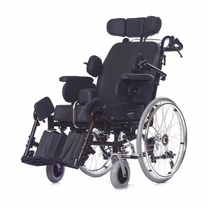 Silla de ruedas manual Ky997 plegable, ligera, reclinable y ajustable para niños y personas con discapacidad. - Product Image 1