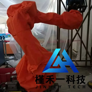 Housse de protection pour robot, modèle personnalisé, protections de machines, bouclier de robot pour peinture par pulvérisation pour <span class=keywords><strong>ABB</strong></span>, <span class=keywords><strong>KUKA</strong></span> YASKAWA, FANUC - Product Image 4