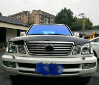 Déflecteur de capot pare-insectes pour Lexus LX470 Land Cruiser 100 Cygnus 1998-2007, protection de capot en acrylique fumé