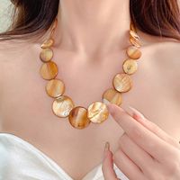 Colliers de mode Shell et collier plaqué or pour femmes collier de bijoux pour l'été plage et mer
