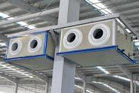 Climatiseur industriel à jet direct, unité de traitement d'air à soufflerie directe, sans conduit, pour le refroidissement et le chauffage des usines et salles d'exposition