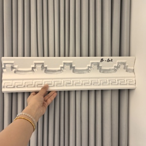 <span class=keywords><strong>Prix</strong></span> d'usine Écologique Design Moderne EPS Carreaux de moulage en polystyrène blanc Corniches Plinthes pour hôtels - Product Image 5