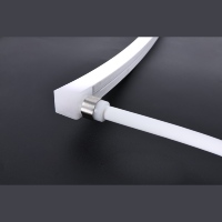 Bande néon en silicone basse tension 12V 1212 carrée, étanche IP68, 11W/m 50lm/W Ra80 3000K, éclairage subaquatique pour piscine, projet 5m/rouleau