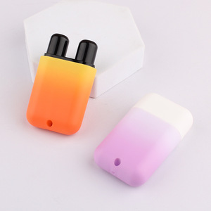 Inhalateur nasal double port OEM 1ml*2 en plastique dégradé avec capuchon, emballage cosmétique - Product Image 2