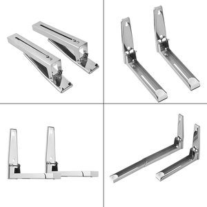 Nhà Máy tam giác treo tường Chân đế đồ nội thất phần cứng Heavy Duty sắt thép không gỉ khung gấp cho lò vi sóng Lò - Product Image 2