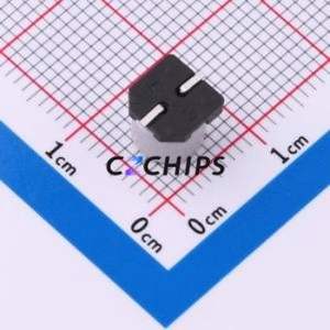 Condensateur solide SMD SPT1EM470E06TRVZC, D6.3xL5.7mm (Capacité : 47uF) (Précision : 20%) Tension nominale : 25V - Product Image 2