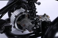Vente directe d'usine, scooter électrique à trois roues de haute qualité, pneus larges, 800W, pliable, moteur, voyage pour adultes