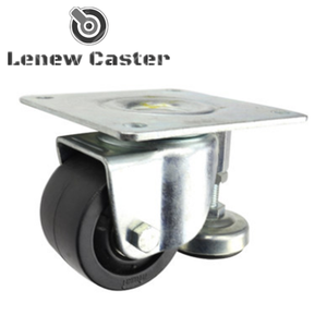 Einstellbare Nivellierung Schwenkbare Nylons chrank maschine Low Profile Heavy Duty Wheel <span class=keywords><strong>Caster</strong></span> - Product Image 4