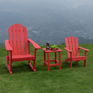 थोक एडायरैक कुर्सी समग्र रॉकिंग हेडप रेसिन बगीचे के बाहरी आंगन विला डाइनिंग बीच हॉल का उपयोग - Product Image 6