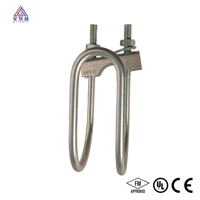 Pince de fixation latérale rapide en acier au carbone avec certification UL FM CE pour système de sprinklers anti-incendie, CVC et MEP - Prix usine