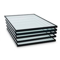 Panneau de verre isolant à double vitrage ignifuge pour système de vitrage de sécurité pour escaliers et couloirs d'urgence
