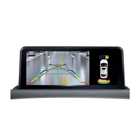 Autoradio Lecteur multimédia pour voiture Affichage multimédia Navigation et GPS Carplay pour BMW Série 1 3 4 5 7 F10 F21 F30 F31 F15 F16