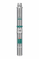 Pompe d'irrigation agricole submersible en acier inoxydable de grande capacité 1,5 CV pour puits profonds
