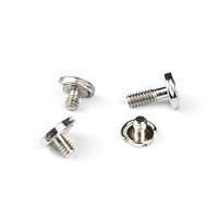 Tornillo de liberación rápida de acero inoxidable con anillo en D ovalado métrico personalizado y ranurado para trípode de cámara y equipo de exterior OEM