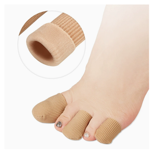 Protège-orteils en silicone fibreux, protecteurs d'ongles pour le football/le basketball, et protège-orteils pour prévenir les ampoules causées par les talons hauts. - Product Image 3