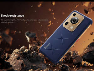 Fossibot F112 PRO Rugged Phone 6.88'' HD+ 50MP Rear + 16MP Front 5G Smartphone Dimensity 6300 7150mAh Android 14 8+256GB - Product Image 6