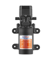 Pompe à diaphragme à eau SEAFLO DC 12V 70PSI 1,1 GPM, pompe de vidange des condensats pour congélateur, pompe de vidange pour congélateur commercial