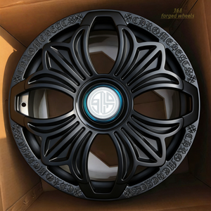 168 Rines Personalizados de una Pieza de 20-26 Pulgadas para Corolla, Rines Forjados para Rolls Royce, Tesla, Mercedes-Benz G550, Rines American Force - Product Image 3